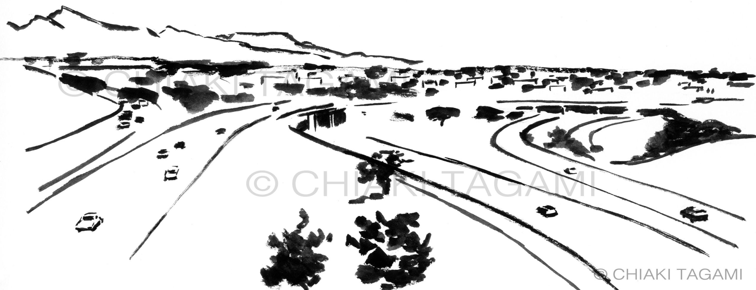 【オリジナルイラスト】（モノクロシリーズ）